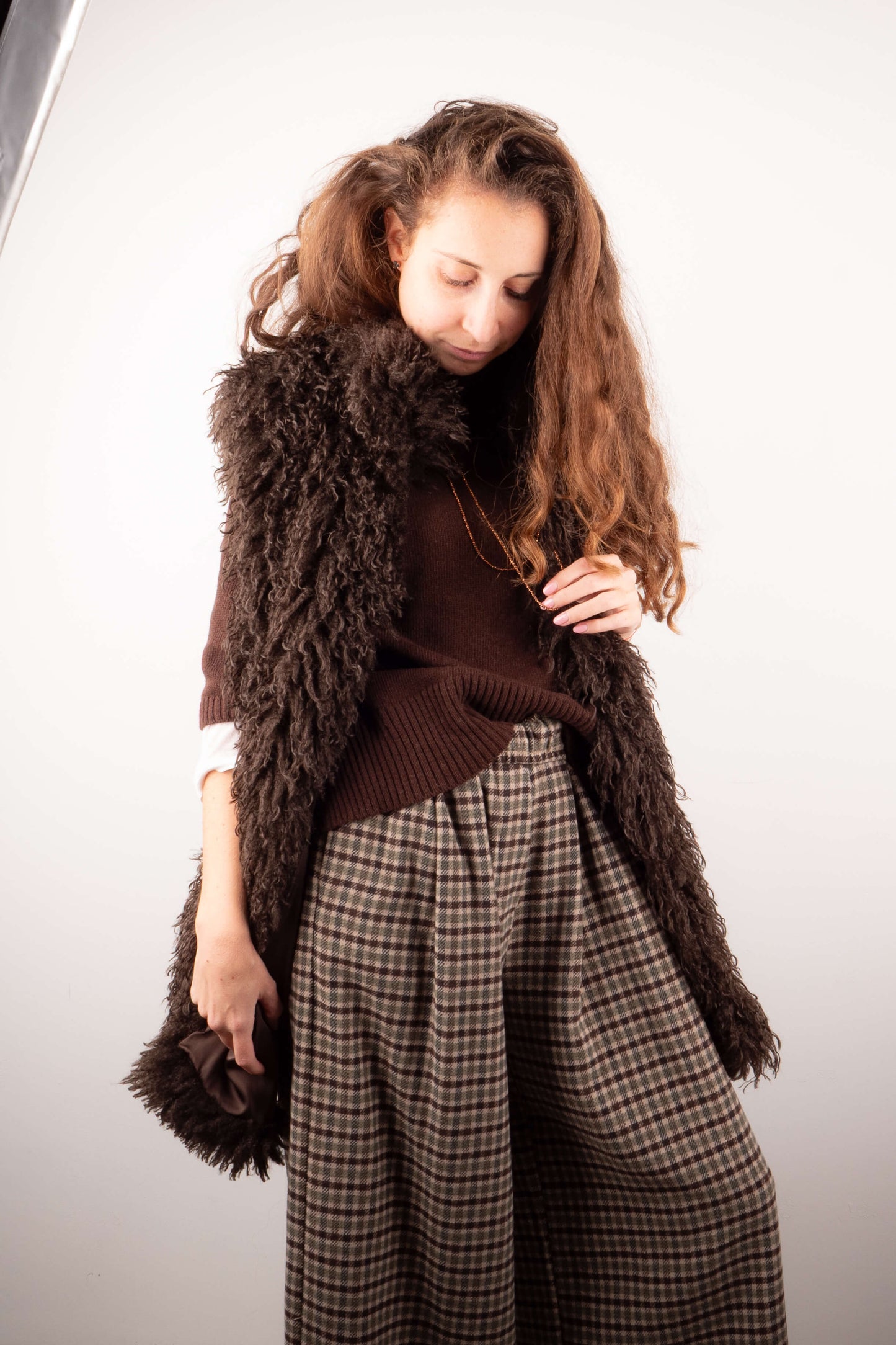 Gilet Furry in Ecopelliccia