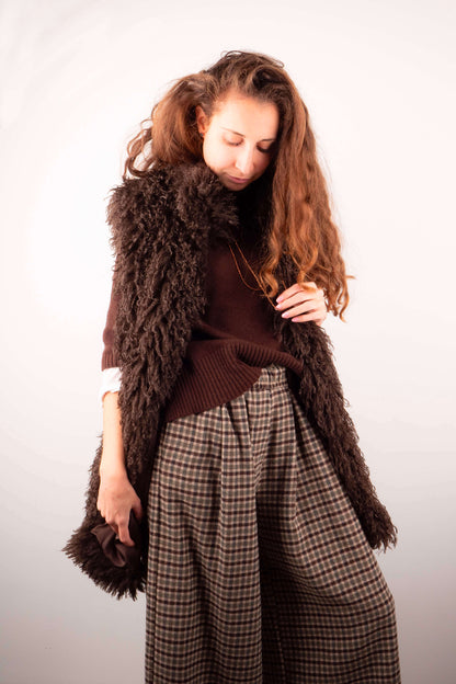 Gilet Furry in Ecopelliccia