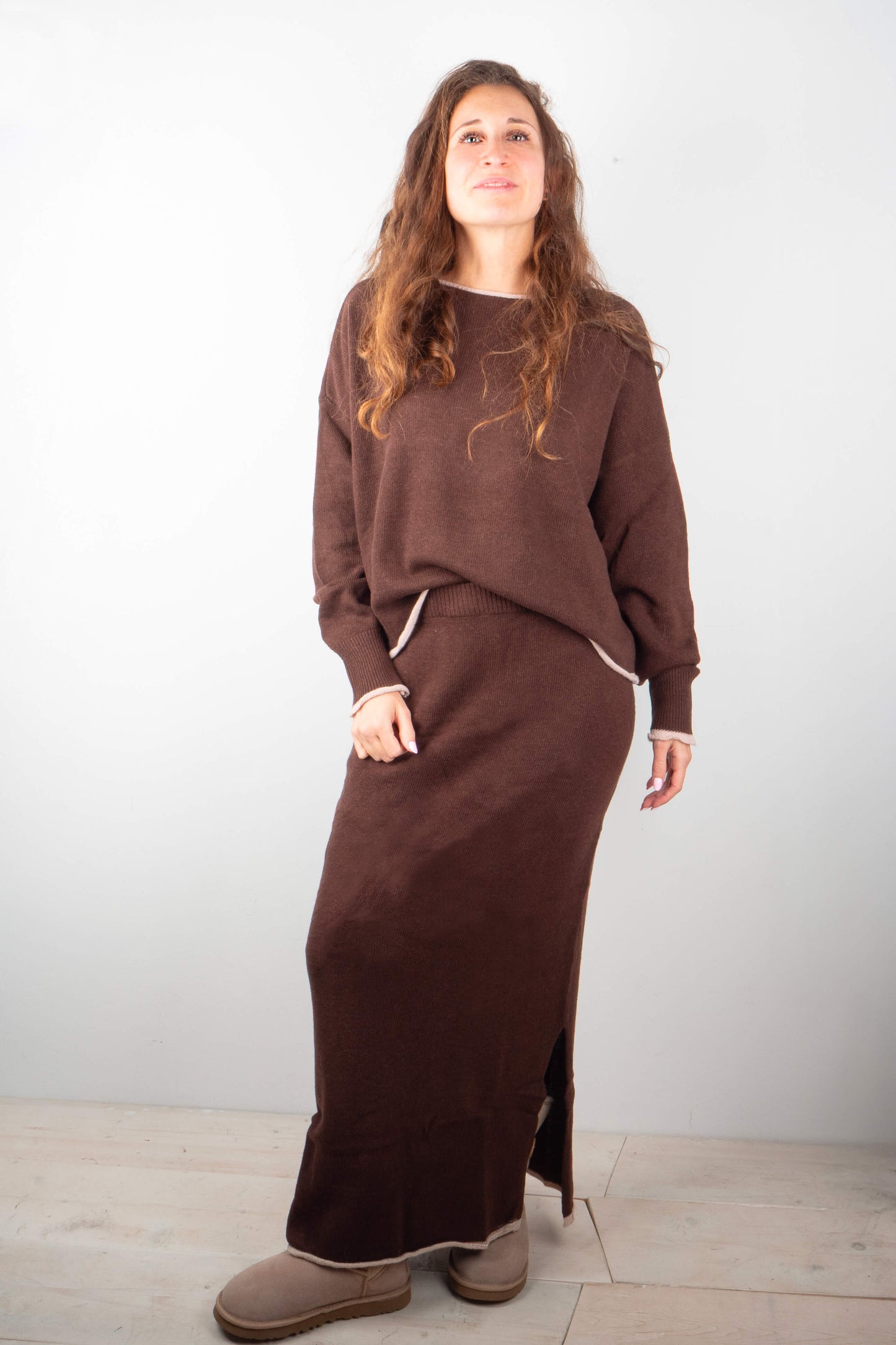 Completo in Lana Gonna & Maglia