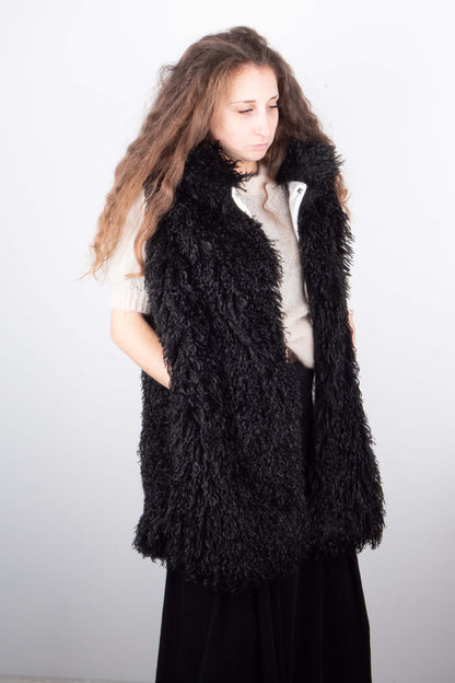 Gilet Furry in Ecopelliccia