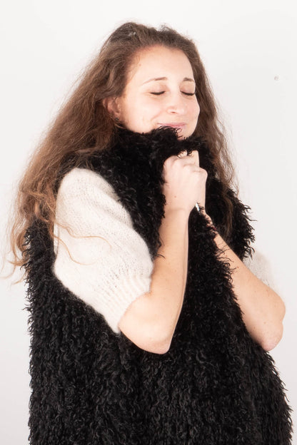 Gilet Furry in Ecopelliccia