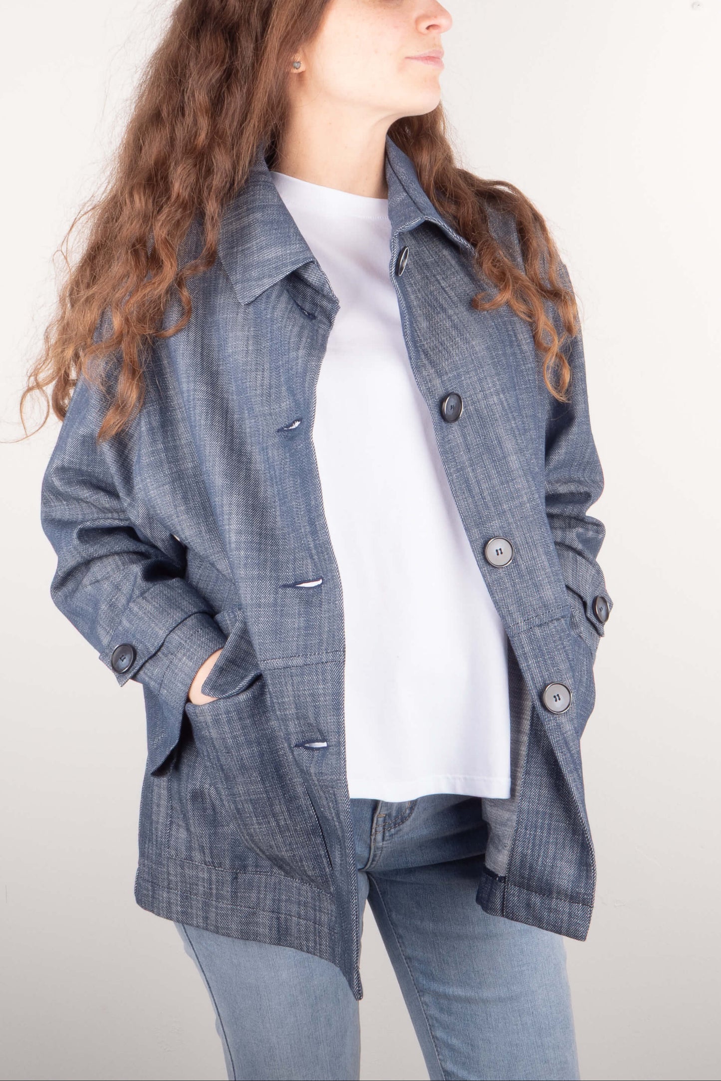 Giacca Jeans Casual Chic