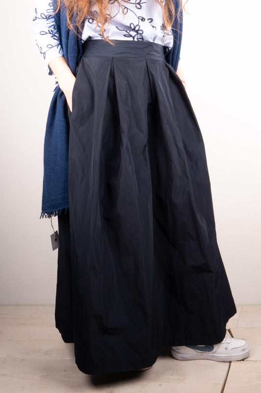 Gonna in Taffetà Blu