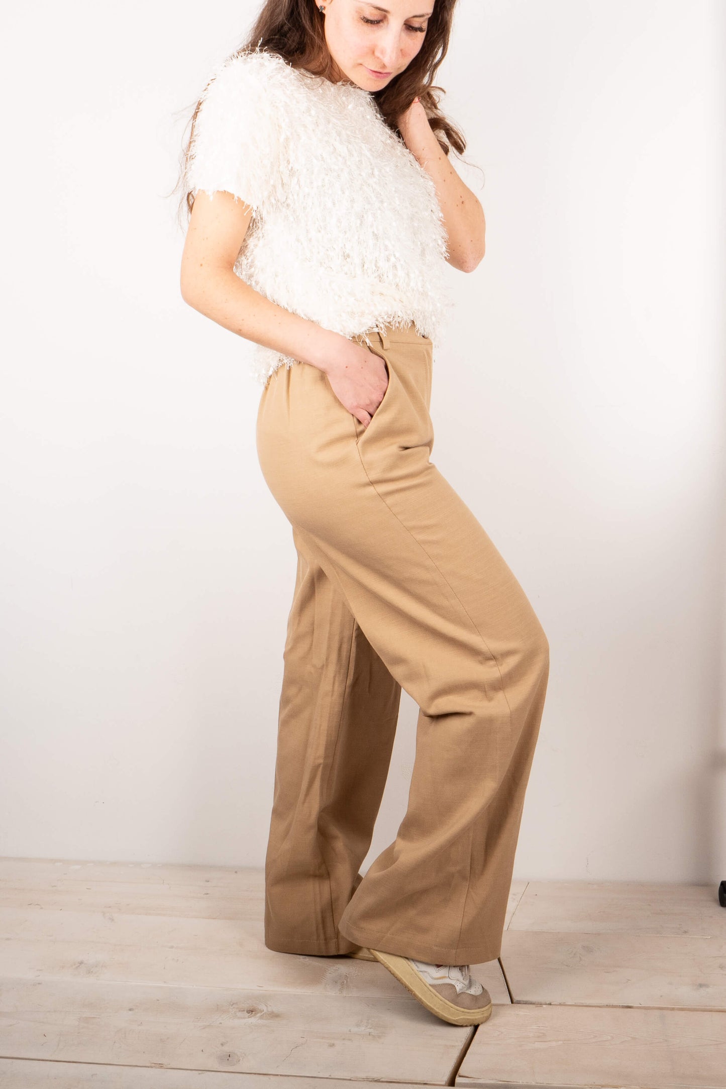 Pantalone Palazzo in Lycra