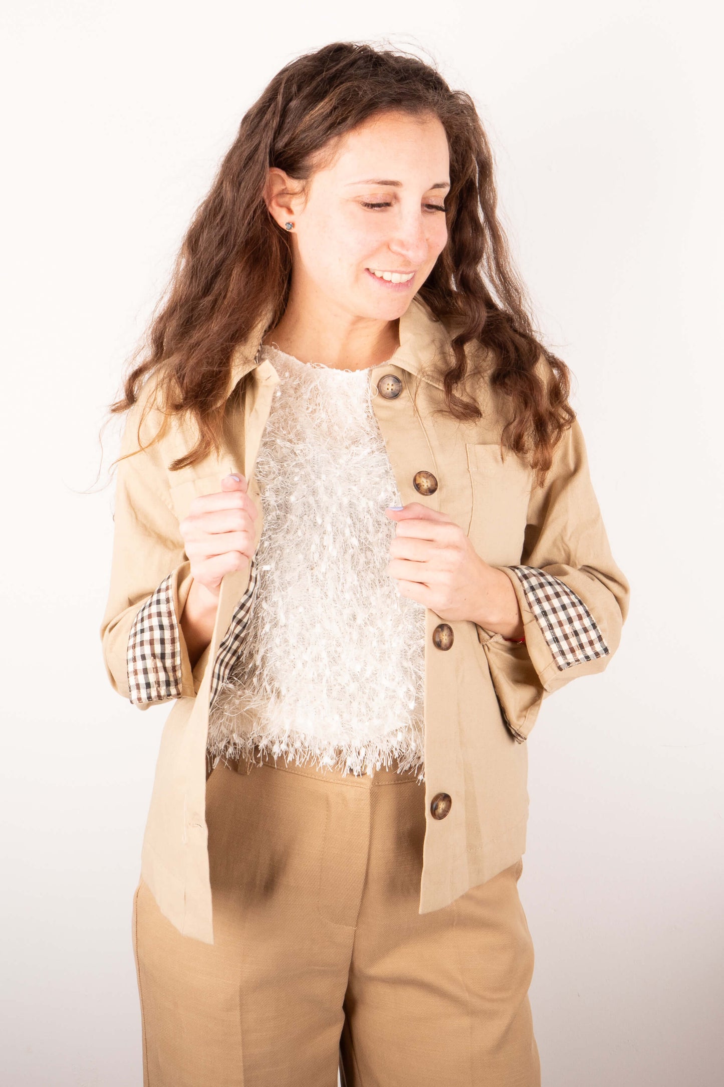 Giacca Camicia Vichy