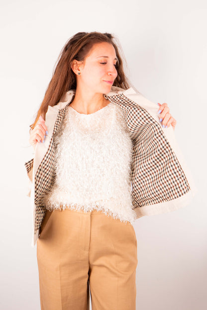 Giacca Camicia Vichy