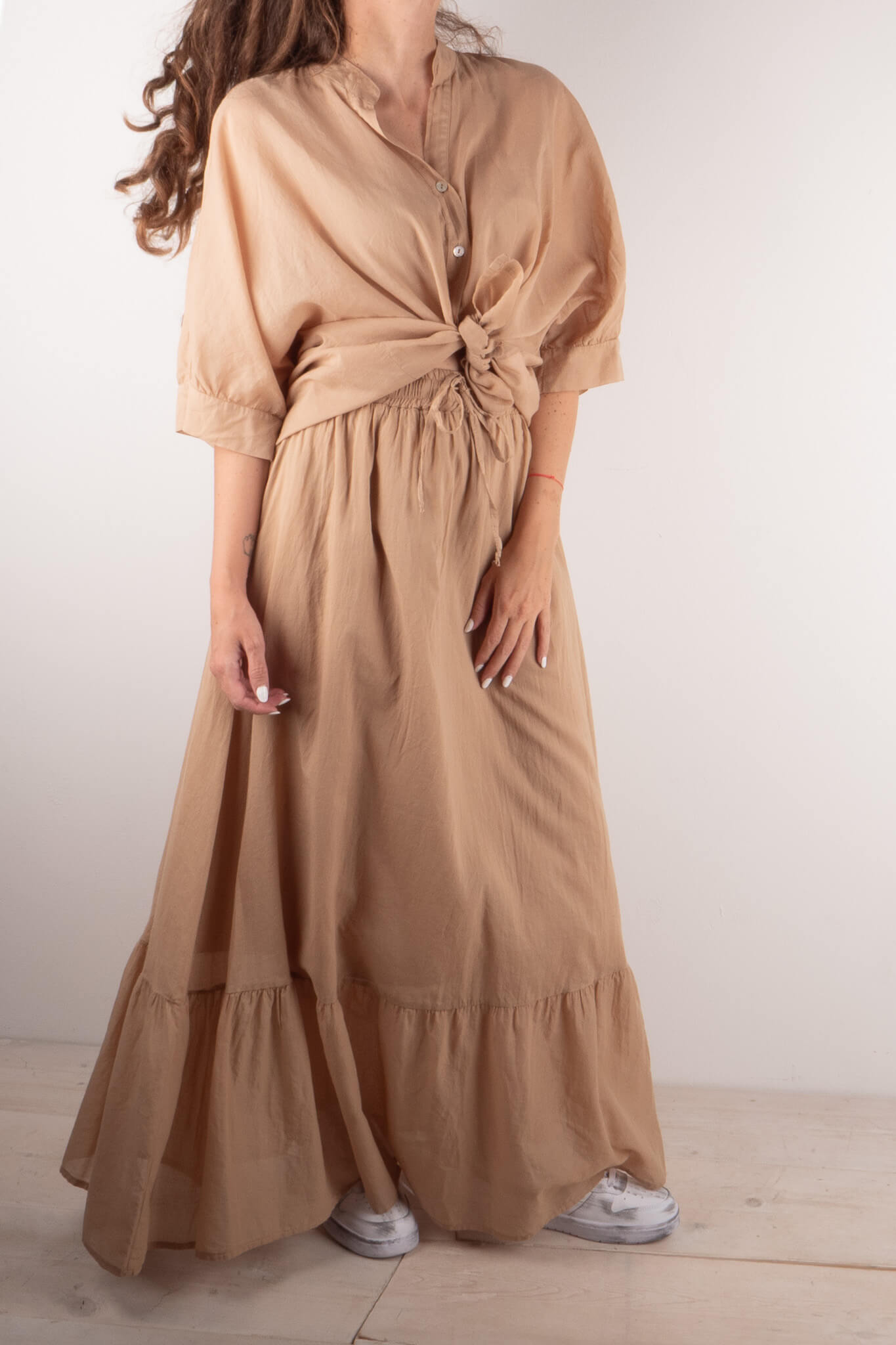 Gonna Balza & Camicia Voile