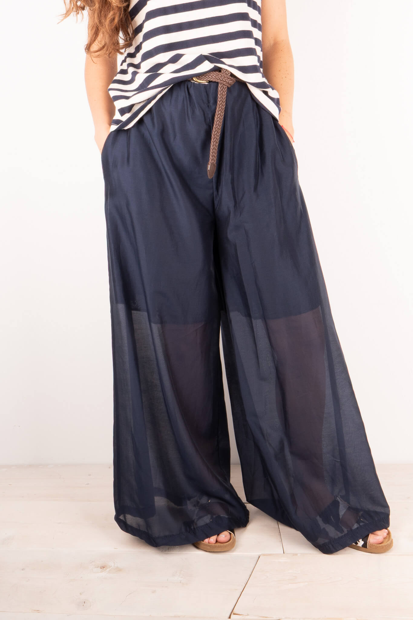 Pantalone Effetto Velato