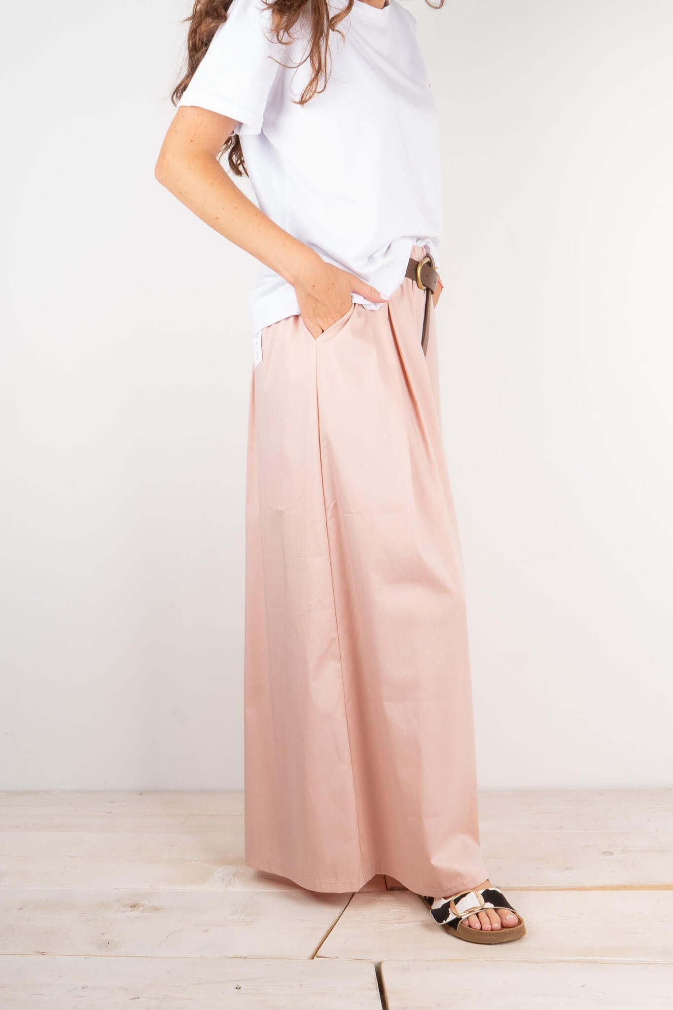 Pantalone Palazzo con Pence