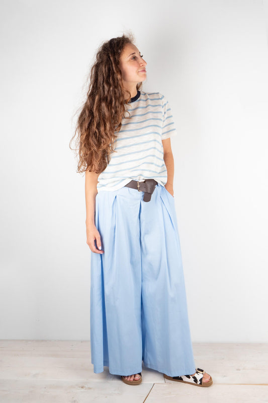 Pantalone Palazzo con Pence