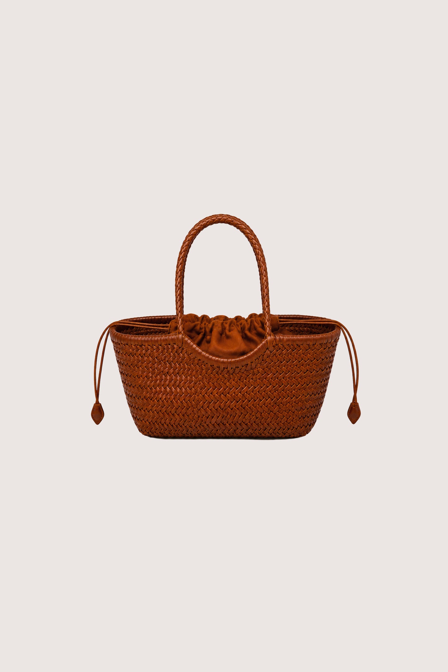 Borsa in Pelle Intrecciata