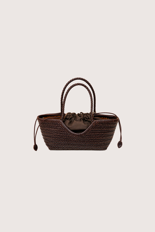 Borsa in Pelle Intrecciata