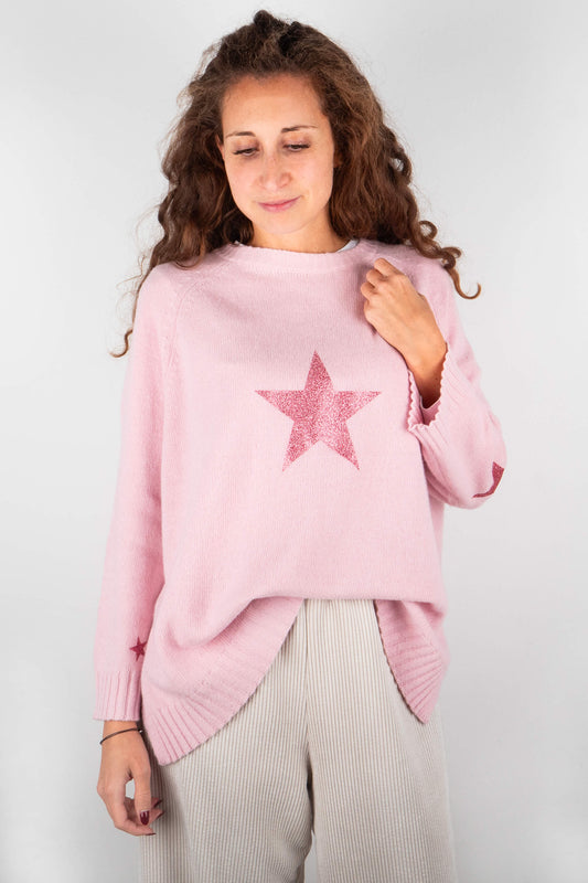 Maglione Stella Glitter