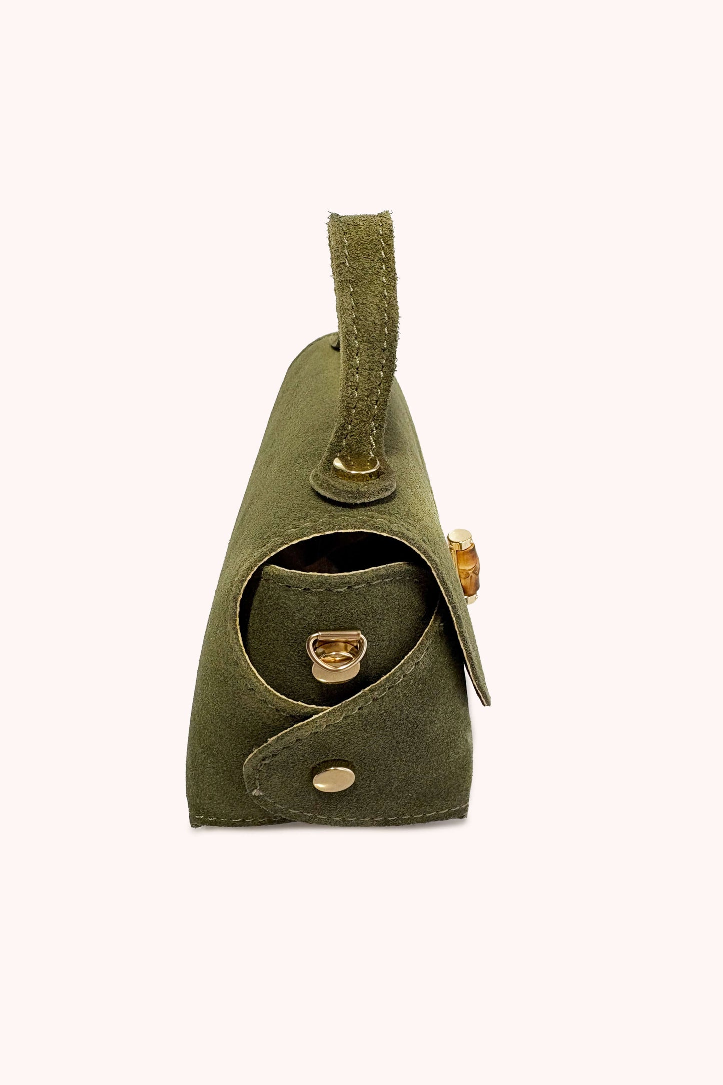 Mini Bag in Camoscio