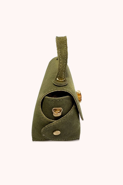 Mini Bag in Camoscio