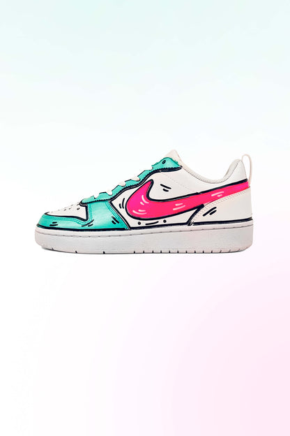 Nike Court Vision Cartoon Mint