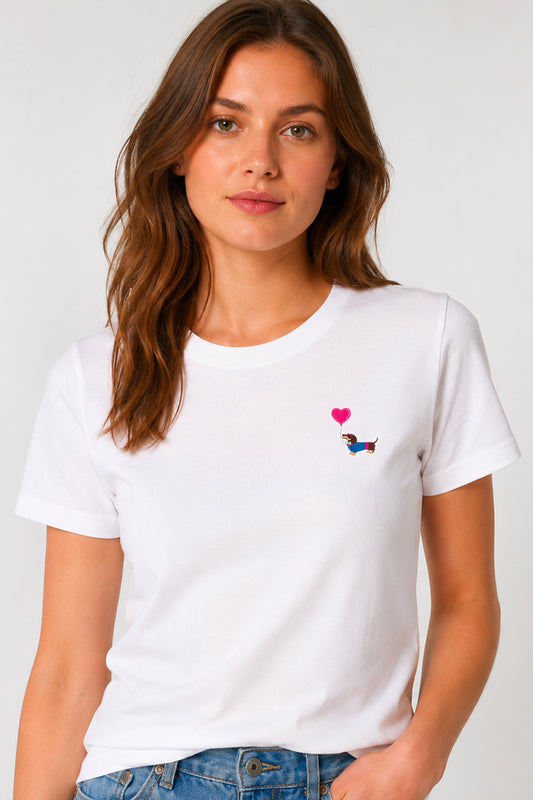 T-shirt ricamata - Cupidog